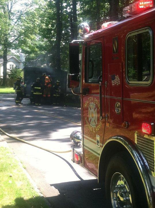 Barlow Ln Truck Fire 7/28/11